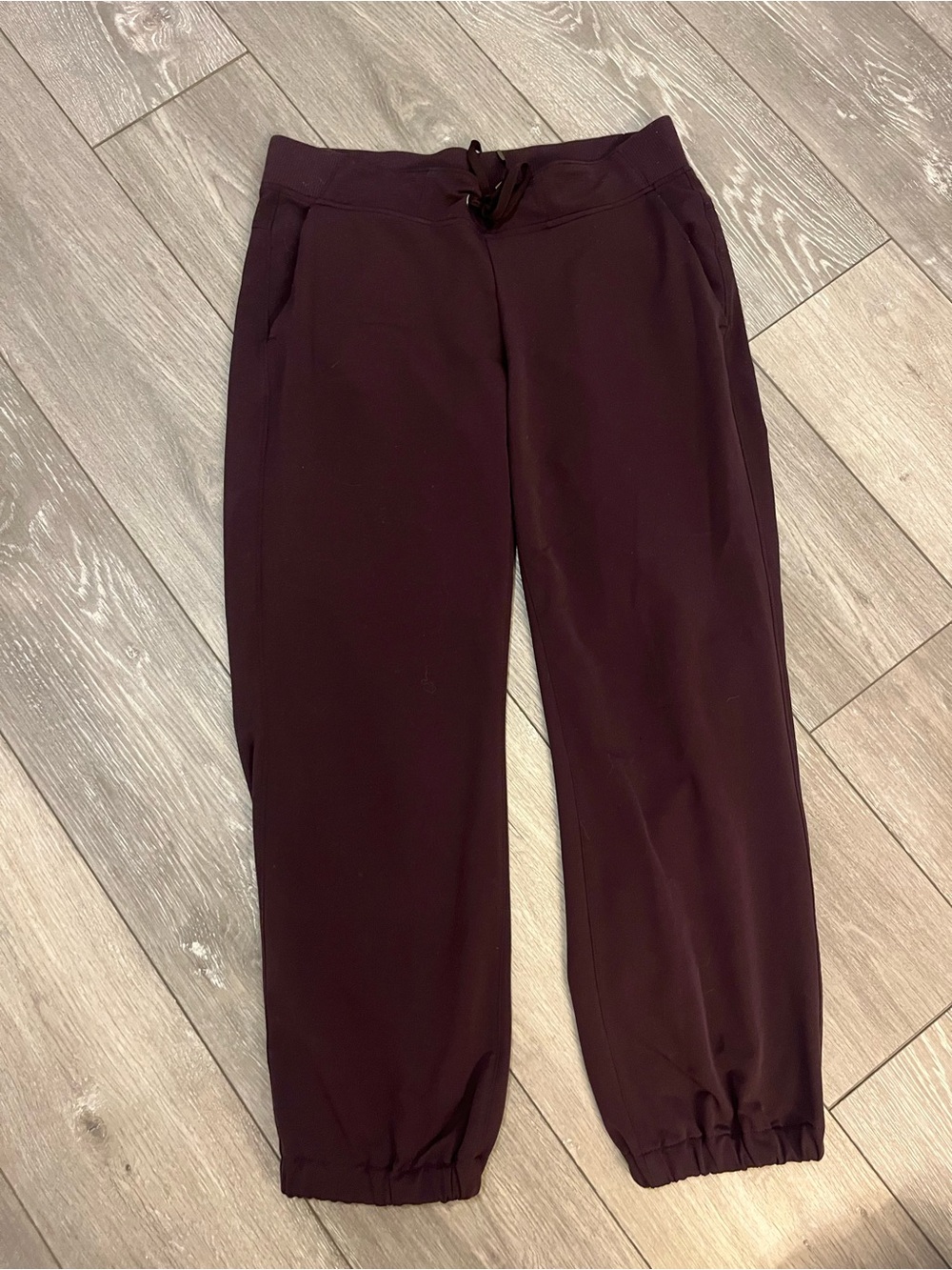 Athleta Purple Synch Ankle Jogger Size 8